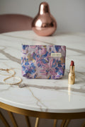 Botanical Makeup Bags & Pouches - Gilded Iris