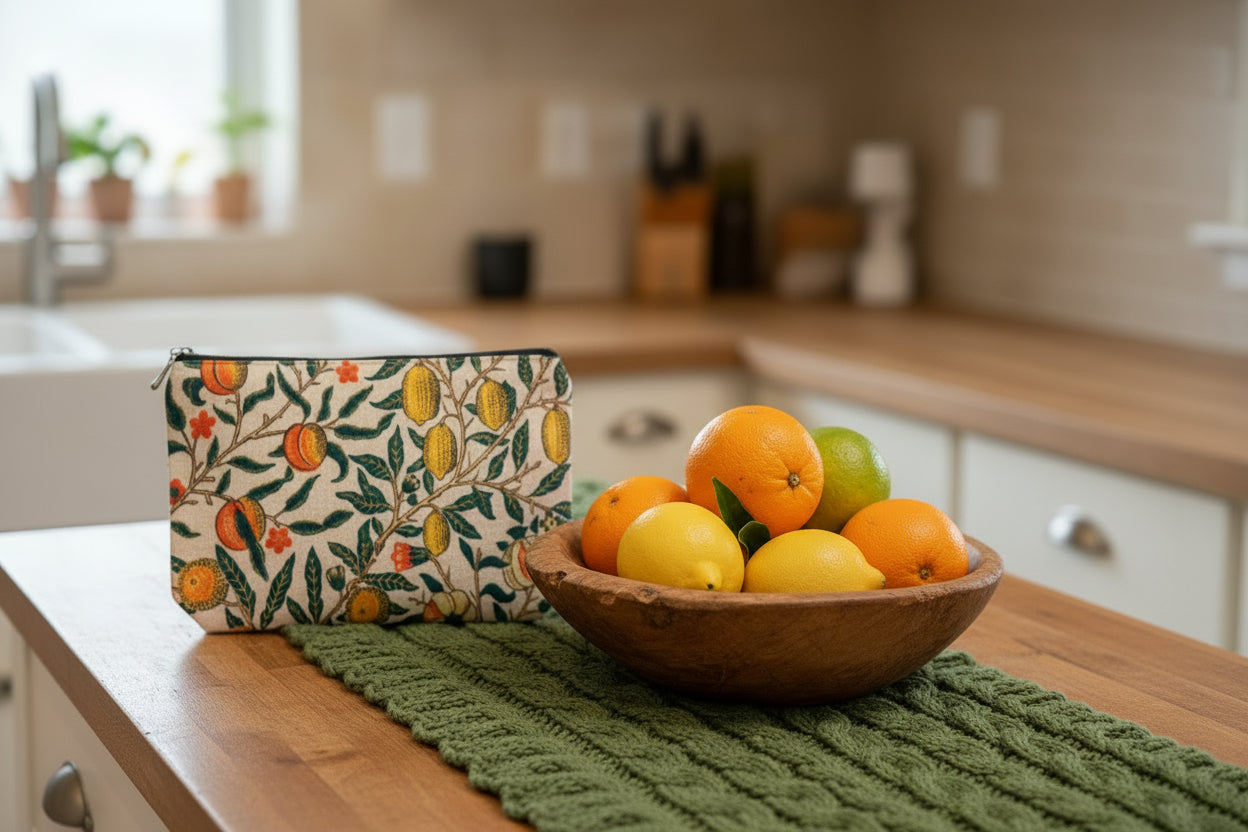 Botanical Makeup Bags & Pouches - Heritage Orchard