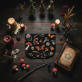 Botanical Makeup Bags & Pouches - Enchanted Night Garden