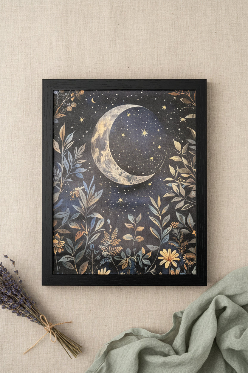 Crescent Garden Art Print