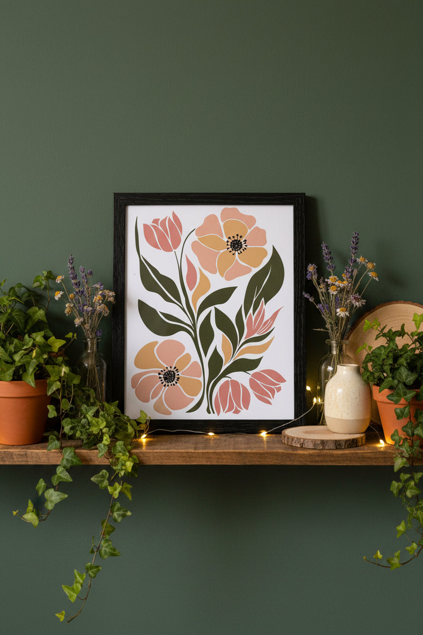 Blush Botanical Art Print
