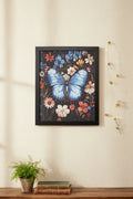 Sapphire Butterfly in Bloom