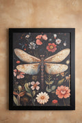 Gilded Dragonfly in Bloom