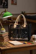 Botanical Book Tote — Dorm Study
